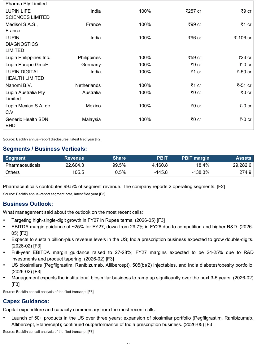 Page 3 of the generated Lupin report
